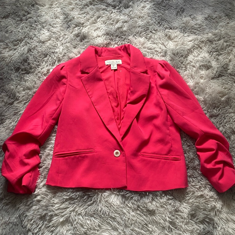 Pink blazer